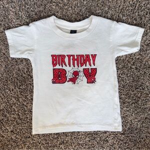 Spiderman 4th Birthday Boy “Parker” White Birthday Boy Spider Tee
